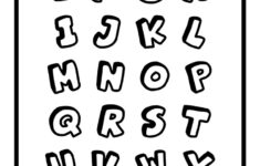 Flower Alphabet Display Or Flashcards A Z Capital Letters Printable