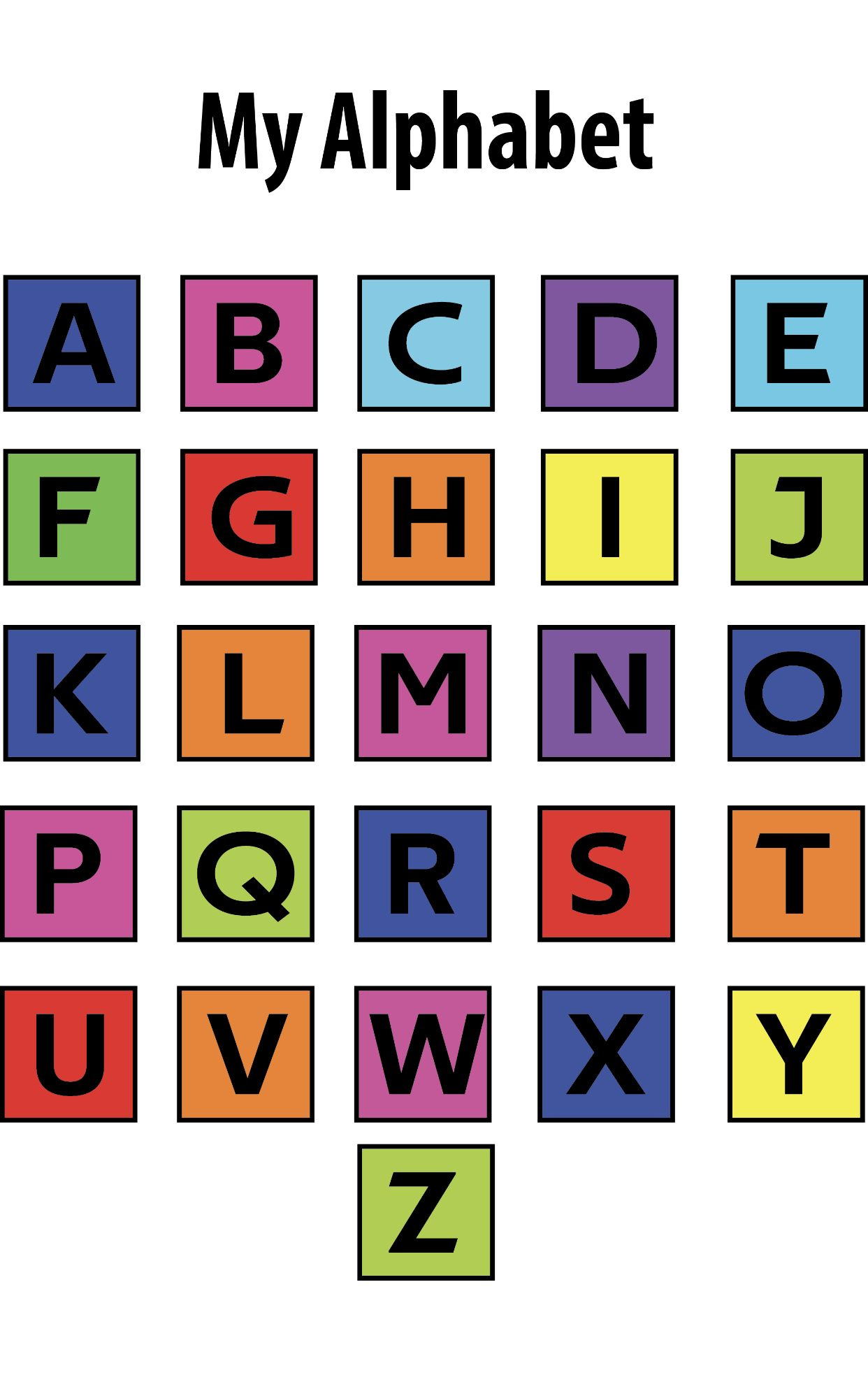 ABC Printable Letters ABC Tracing Worksheets