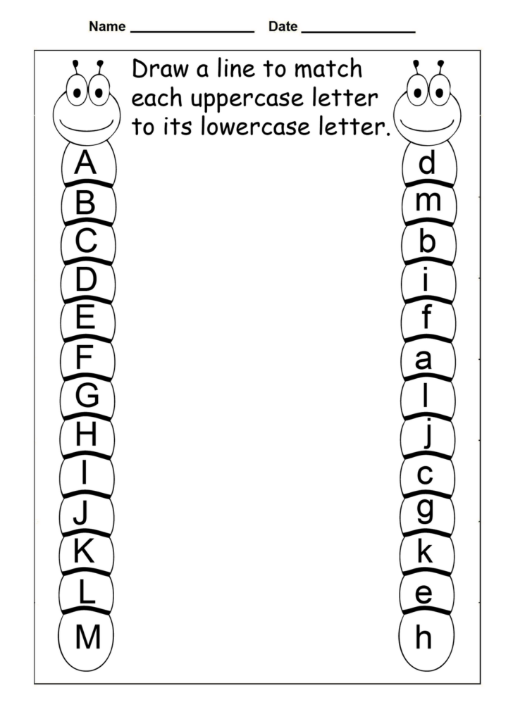 ABC Worksheets For Pre K