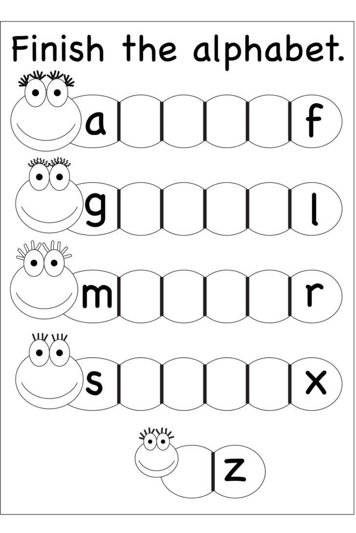 ABC Worksheets Pre-K