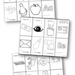 FREE Alphabet Book Printable Alphabet Mini Book Preschool Alphabet