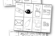 FREE Alphabet Book Printable Alphabet Mini Book Preschool Alphabet