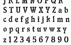 Free Alphabet Stencils Alphabet Stencils Letter Stencils To Print