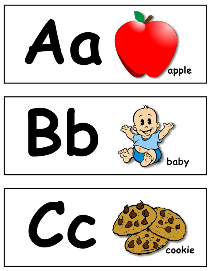 Alphabet Letters Printable Free For Preschool