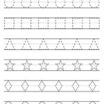 Free And Easy To Print Tracing Lines Worksheets Shape Tracing