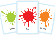 Free Colour Flashcards For Kids Totcards