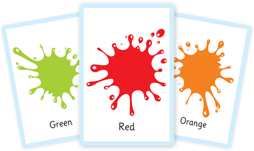 Free Colour Flashcards For Kids Totcards