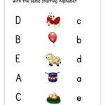 Free English Worksheets Alphabet Matching MegaWorkbook