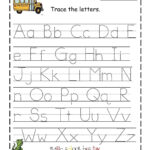 Free English Worksheets Alphabet Tracing Capital Letters Free