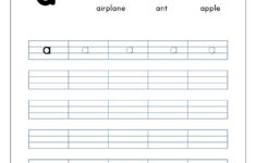 Free English Worksheets Alphabet Writing Small Letters Letter