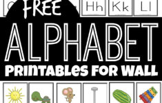 FREE FREE Alphabet Flashcards And Printables For Wall