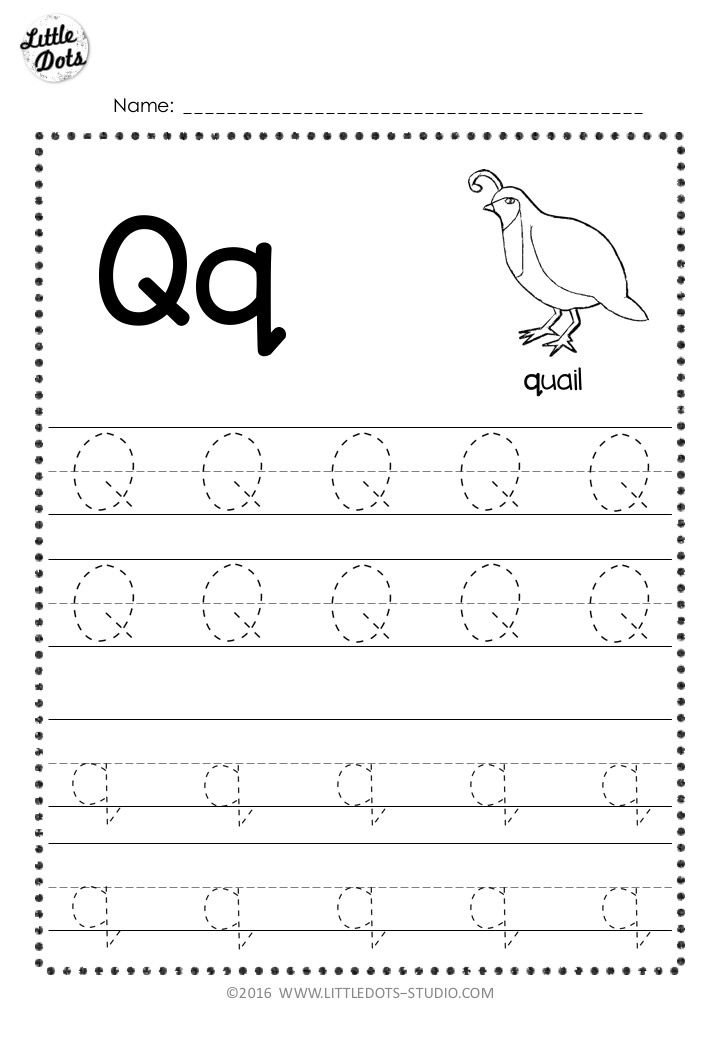 Pre K ABC Tracing Worksheets