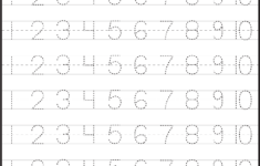 Free Number Tracer For Kids Activity Shelter