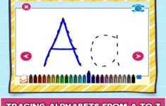 Free Online Alphabet Tracing Game For Kids The Learning Apps