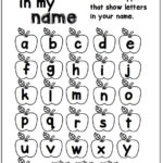 Free Pre School Colouring Worksheet Letter Recognition CAAN Read