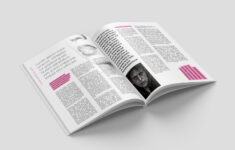 Free Premium Quality A4 Magazine Mockup PSD Good Mockups