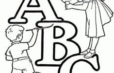 Free Printable Abc Coloring Pages For Kids