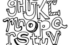 Free Printable Abc Coloring Pages For Kids