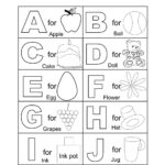 Free Printable Abc Coloring Pages For Kids