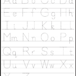 Free Printable Abc Tracing Letters TracingLettersWorksheets