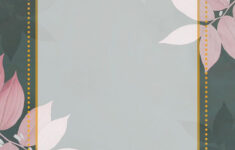 FREE Printable Aesthetic Floral Baby Shower Invitation Templ