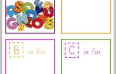 FREE Printable Alphabet Book For Preschoolers Preschool Alphabet