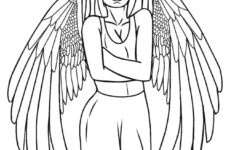 Free Printable Angel Coloring Pages For Kids