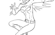 Free Printable Batgirl Coloring Pages For Kids
