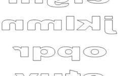 Free Printable Block Letters Printable Block Letters Letter Stencils