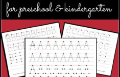 Free Printable Handwriting Worksheets For Preschool Kindergarten