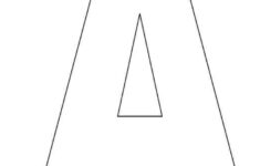 Free Printable Upper Case Alphabet Template Artofit Alfabe Harfleri