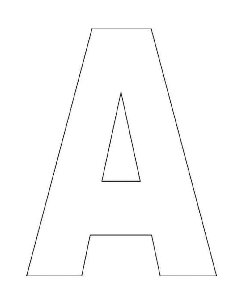 Free Printable Large Alphabet Fonts