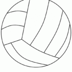 Free Printable Volleyball Coloring Pages For Kids