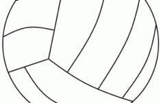 Free Printable Volleyball Coloring Pages For Kids