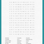 Free Printable Word Search Back To School Inspired Fun