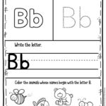 Free Printable Worksheets For Preschool Kindergarten Alphabet