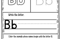 Free Printable Worksheets For Preschool Kindergarten Alphabet