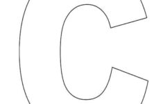 Free State Printables Coloring Letter C Alphabet Letter Templates