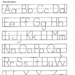 Free Tracing Alphabet Letters TracingLettersWorksheets