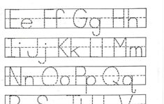 Free Tracing Alphabet Letters TracingLettersWorksheets