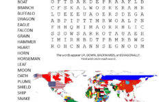 Free Word Search Puzzle Worksheet List Page 10 Puzzles To Play