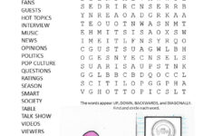 Free Word Search Puzzle Worksheet List Page 6 Puzzles To Play