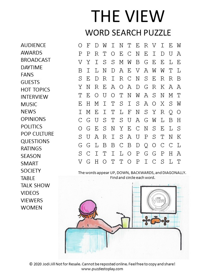 Free Word Search Puzzle Worksheet List Page 6 Puzzles To Play
