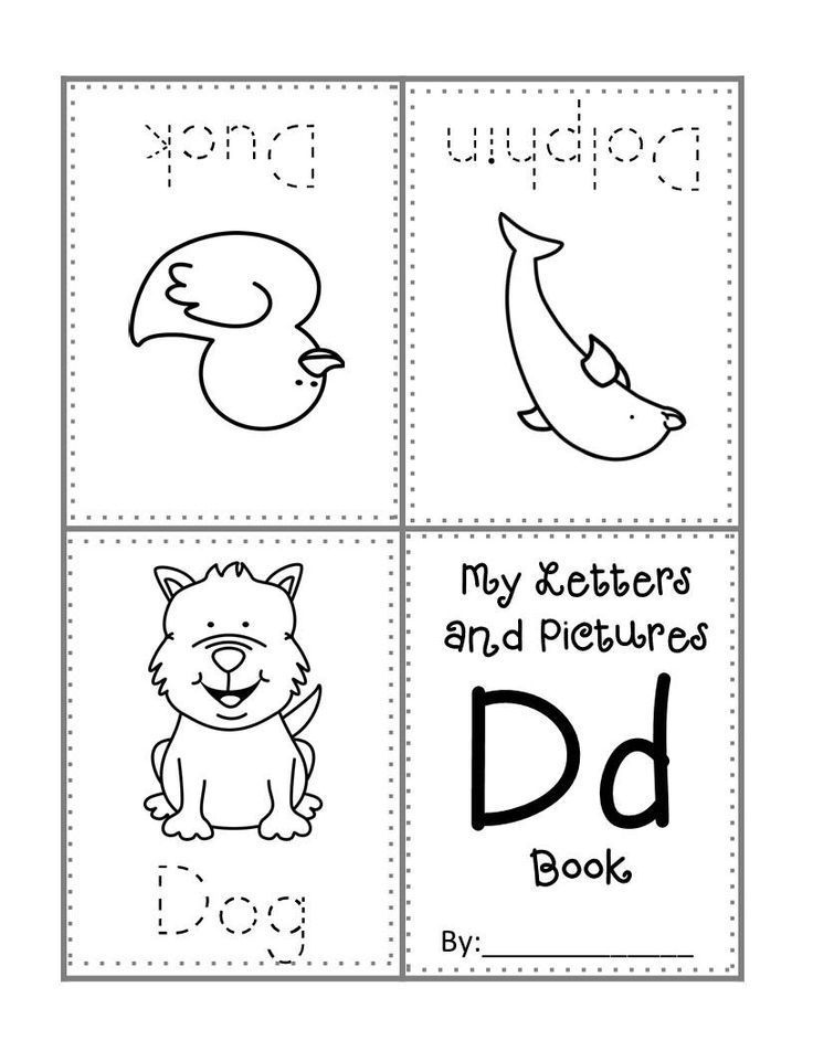 FREEBIE K 1 And Homeschool Alphabet Mini Book A Z Color Print 