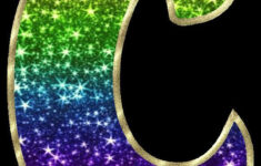 Glitter Rainbow C Alphabet Rainbow Letters And Numbers