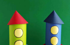 Homemade Rocket Craft For Kids Craft Play Learn