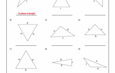 Identifying Types Of Triangles Worksheets Worksheets Master