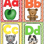 Kindergarten Alphabet Cards Free Printable Alphabet Mini Flash Free