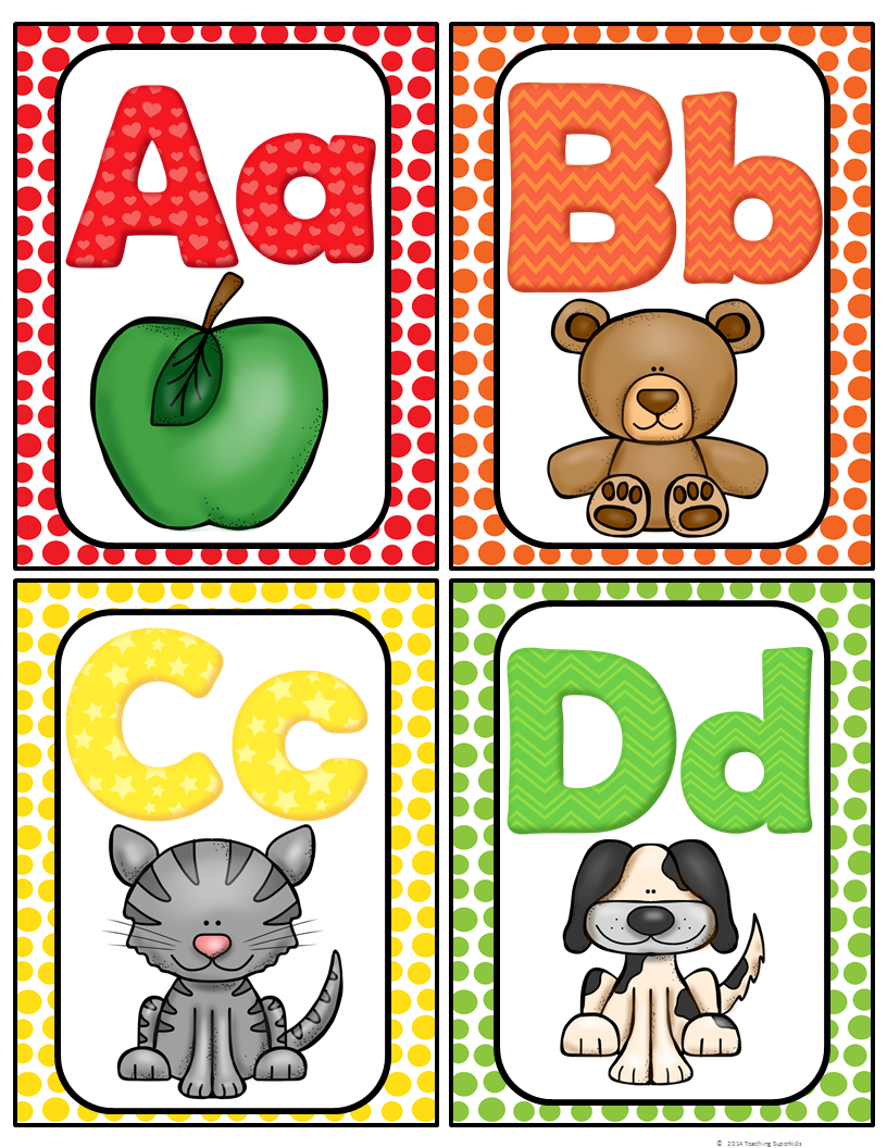 Kindergarten Alphabet Cards Free Printable Alphabet Mini Flash Free 