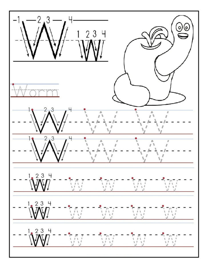 Free Printable Kindergarten Letter Worksheets